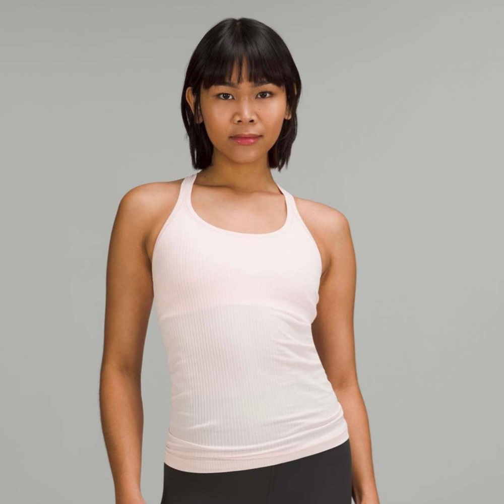 *Never Worn* lululemon Ebb to Street Tank Top in Strawberry Milkshake